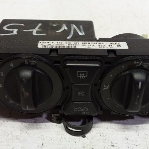 Consola de chauffage / ar condicionado MERCEDES-BENZ E-CLASS (W210)