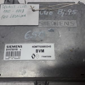 UNIDADE DE CONTROLO RENAULT CLIO I