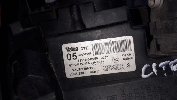 Faróis Citroen C1 - Image 3